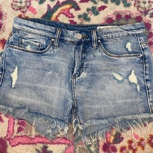 BLUE JEAN SHORTS